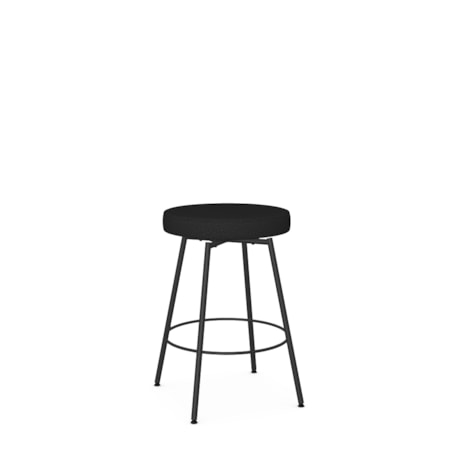 26" Swivel Stool w/ Upholstered Seat