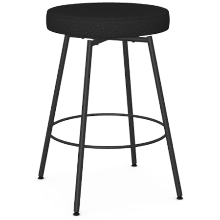 26" Swivel Stool w/ Upholstered Seat