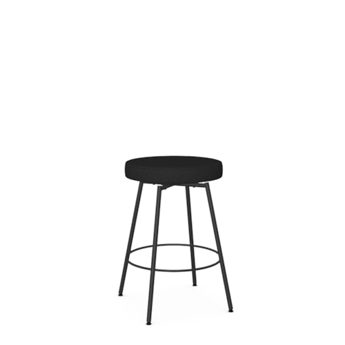 26" Counter Height Swivel Stool w/ Upholstered Seat