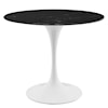Modway Lippa 36" Marble Dining Table