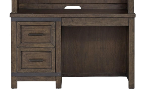 Transitional 2-Drawer Student Desk with Keyboard Tray