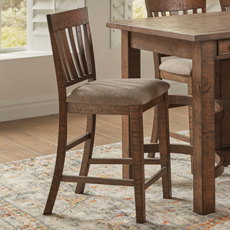 Counter Height Table with 6 Chairs