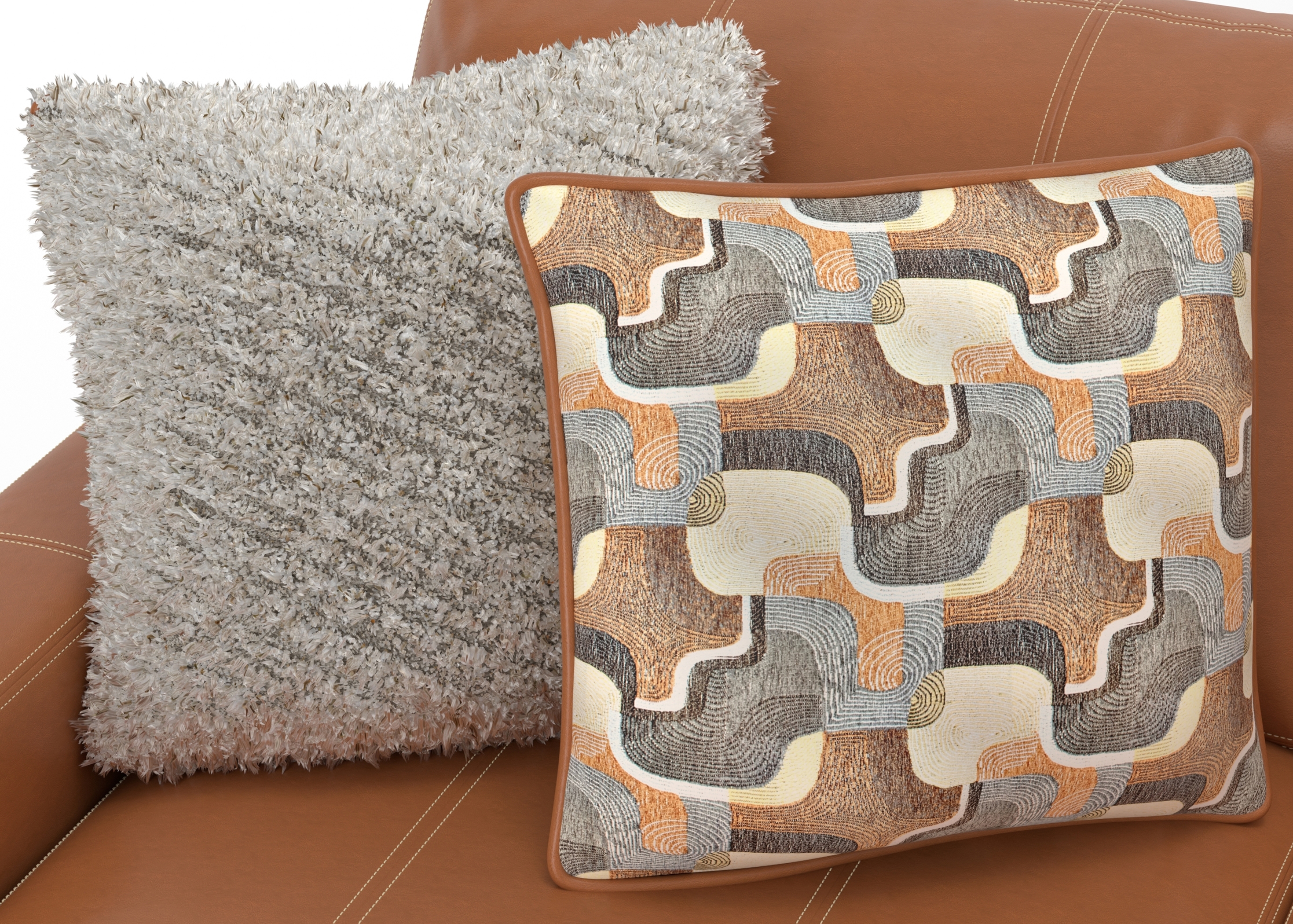 Jackson Furniture Minori 3-Piece Sectional Sofa with Cocktail Ottoman