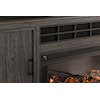 Signature Design Montillan 84" TV Stand with Electric Fireplace