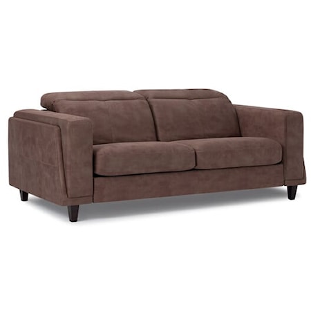 Paolo Contemporary Queen Sofabed with Track Arms