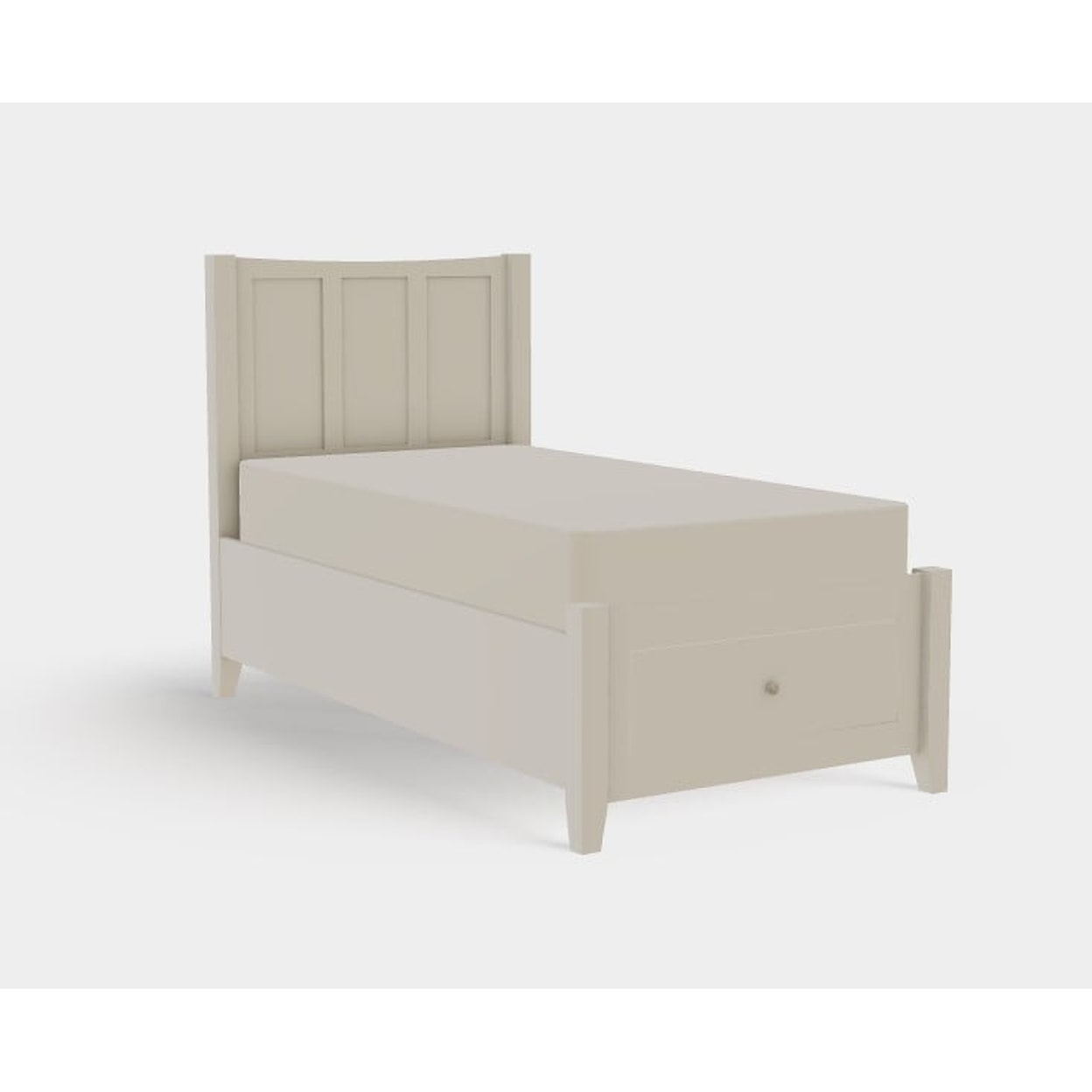 Mavin Atwood Group Atwood Twin XL Footboard Storage Panel Bed