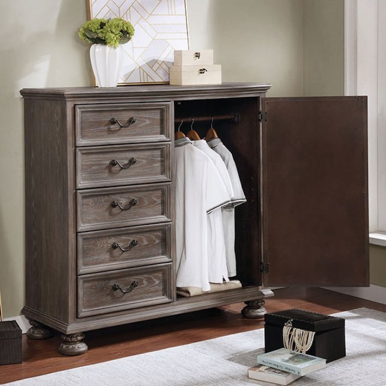 Furniture of America - FOA Lysandra Armoire