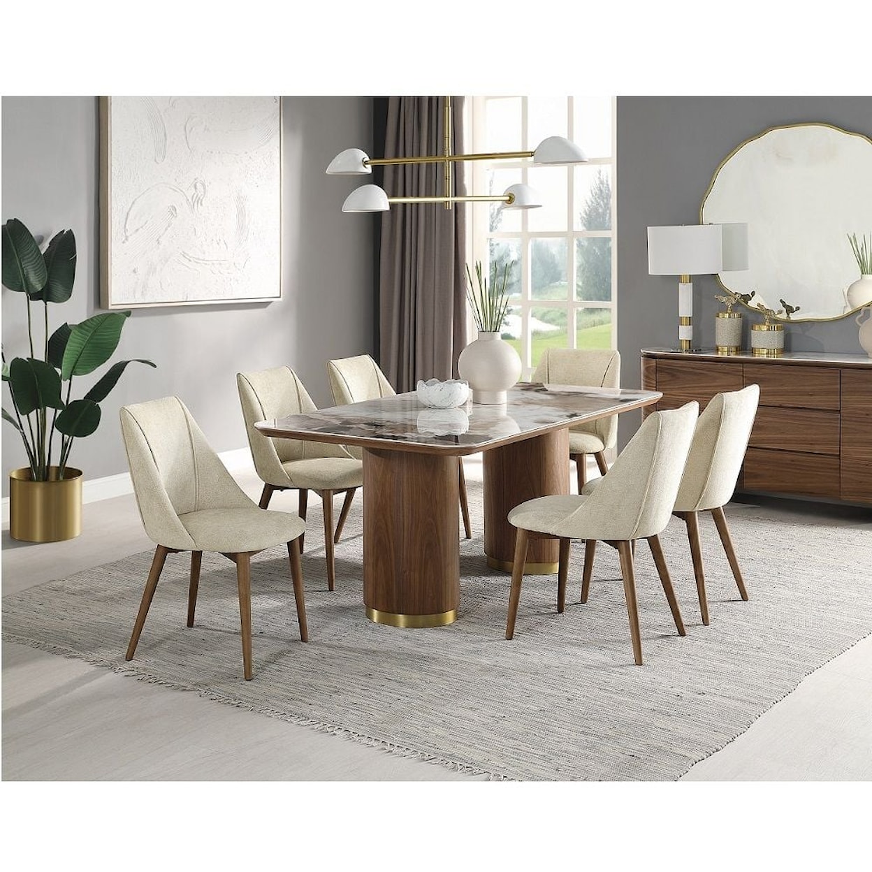 Acme Furniture Willene Dining Table