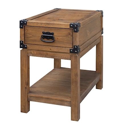 1-Drawer Chairside Table