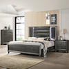 Elements International Moonstone Bedroom Set