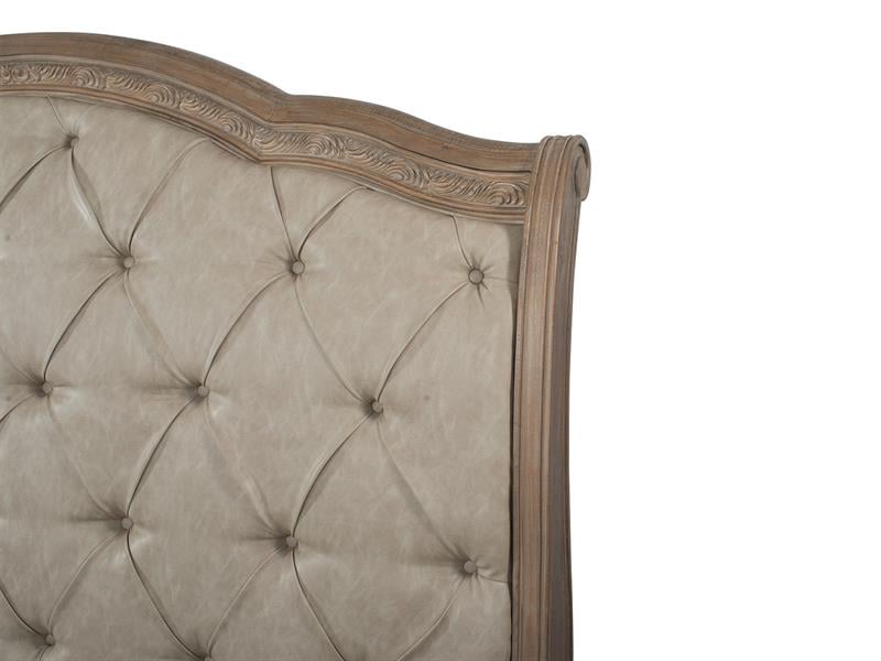Sharon Marisol California King Upholstered Sleigh Bed