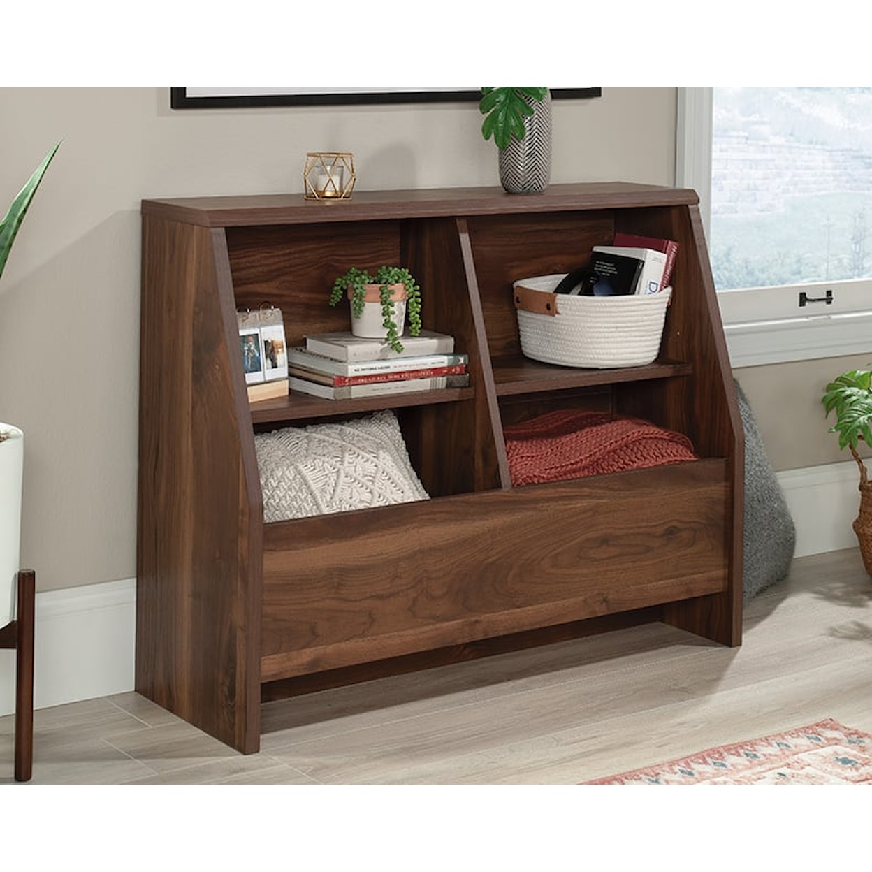 Sauder Willow Place Bookshelf Footboard