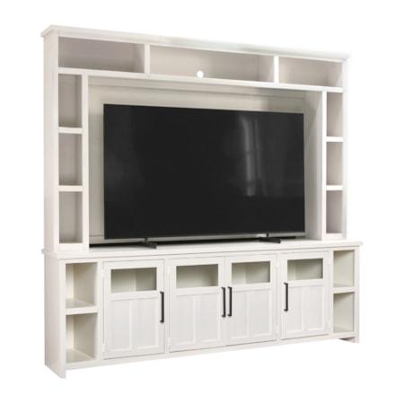 98" Console and Hutch