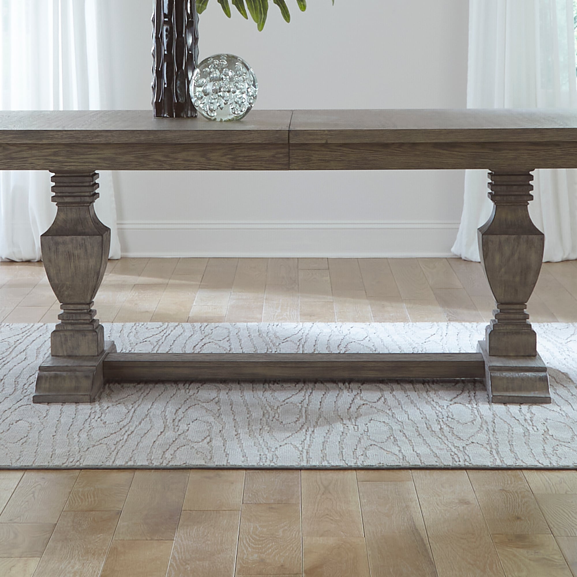 Liberty Furniture Westfield 7 Piece Trestle Table Set