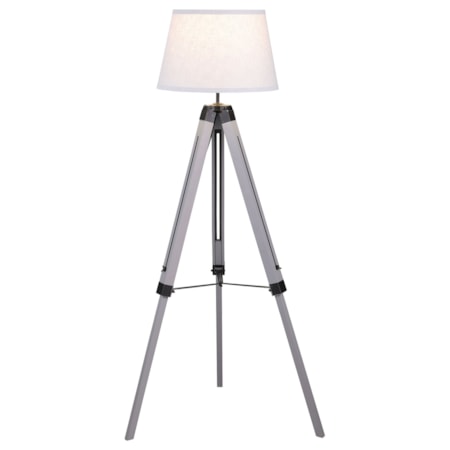 56-inch Empire Shade Tripod Floor Lamp