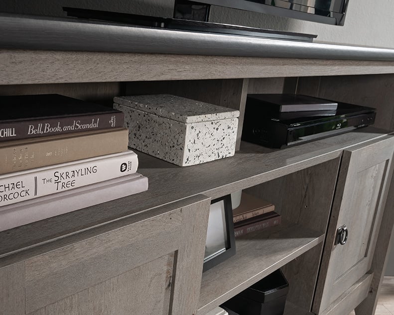 Sauder August Hill 2-Door Corner TV Stand