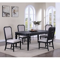 Kingsbury Transitional 5-Piece Dining Set