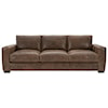 Bernhardt Dawkins Dawkins Leather Sofa