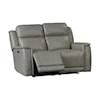 Bassett Club Level - Conover Power Reclining Loveseat