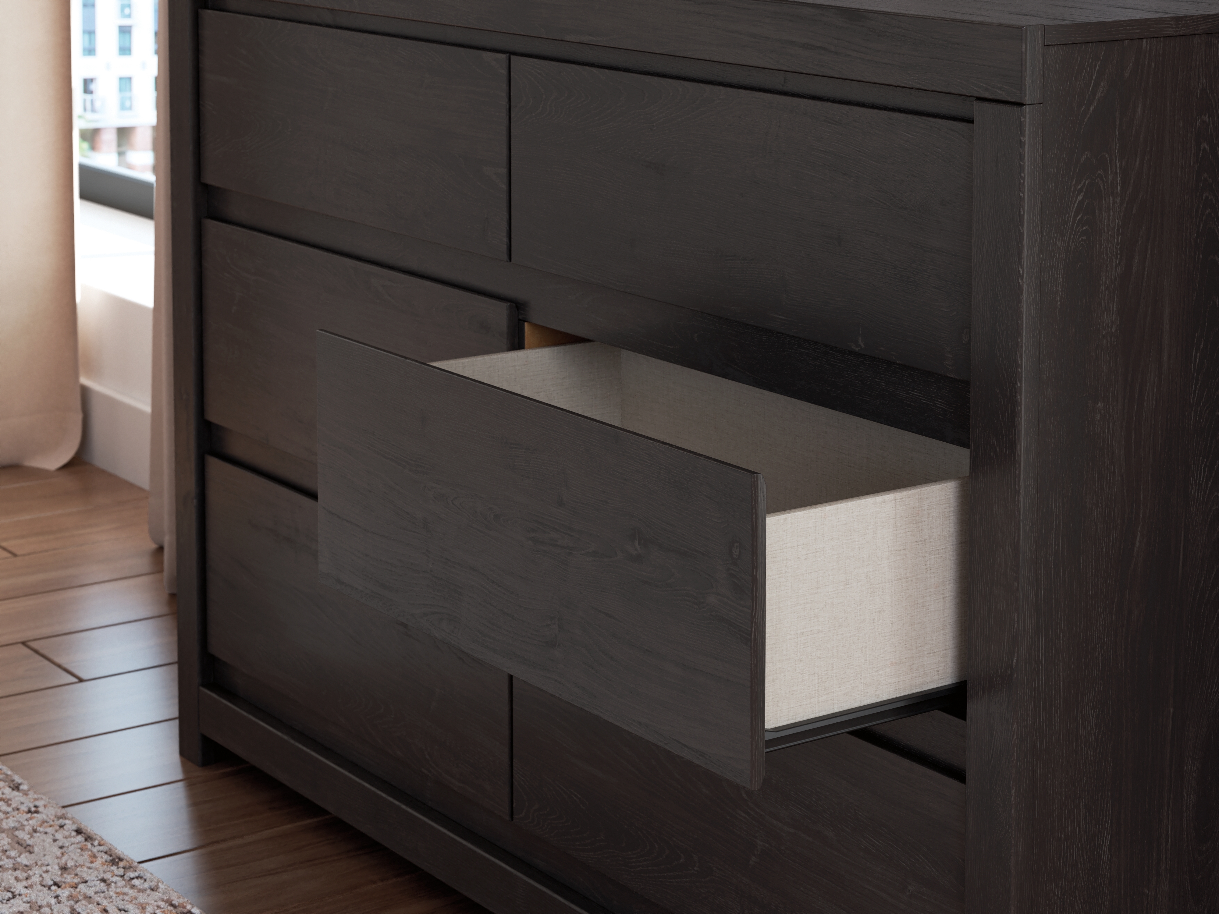 Signature Design by Ashley Fraluna 6-Drawer Dresser