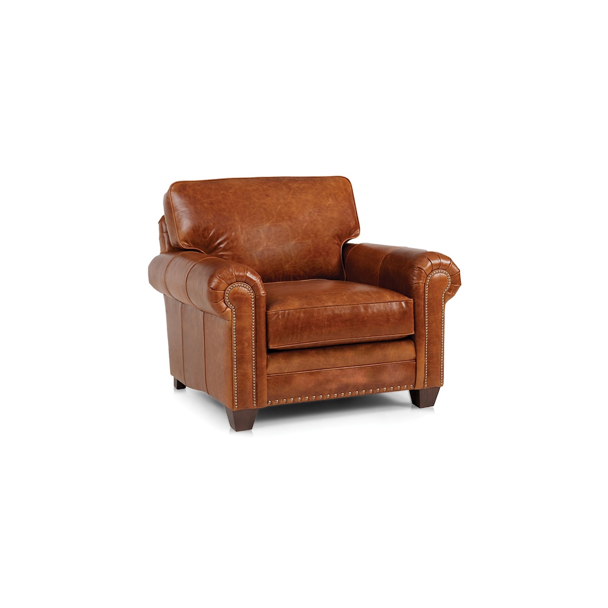 Smith Brothers 235 Chair with Nailhead Trim