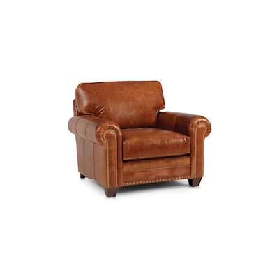 Smith Brothers 235 Chair with Nailhead Trim