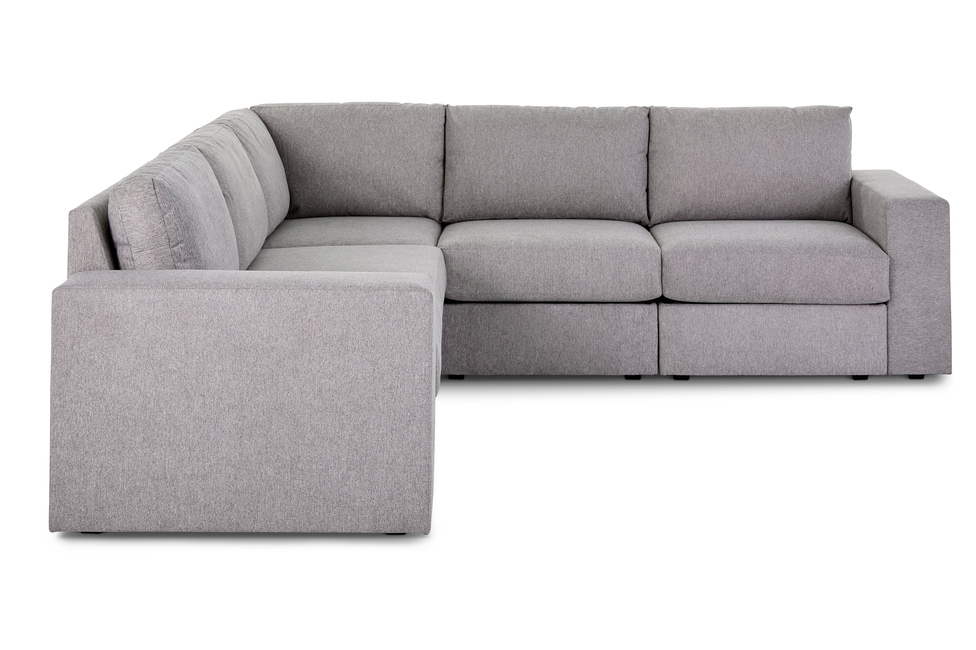 Flexsteel Flex Wide-Arm 5-Seat Sectional Sofa