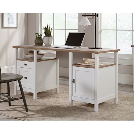 Double Pedestal Desk