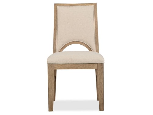 Transitional Upholstered Dining Side Chair