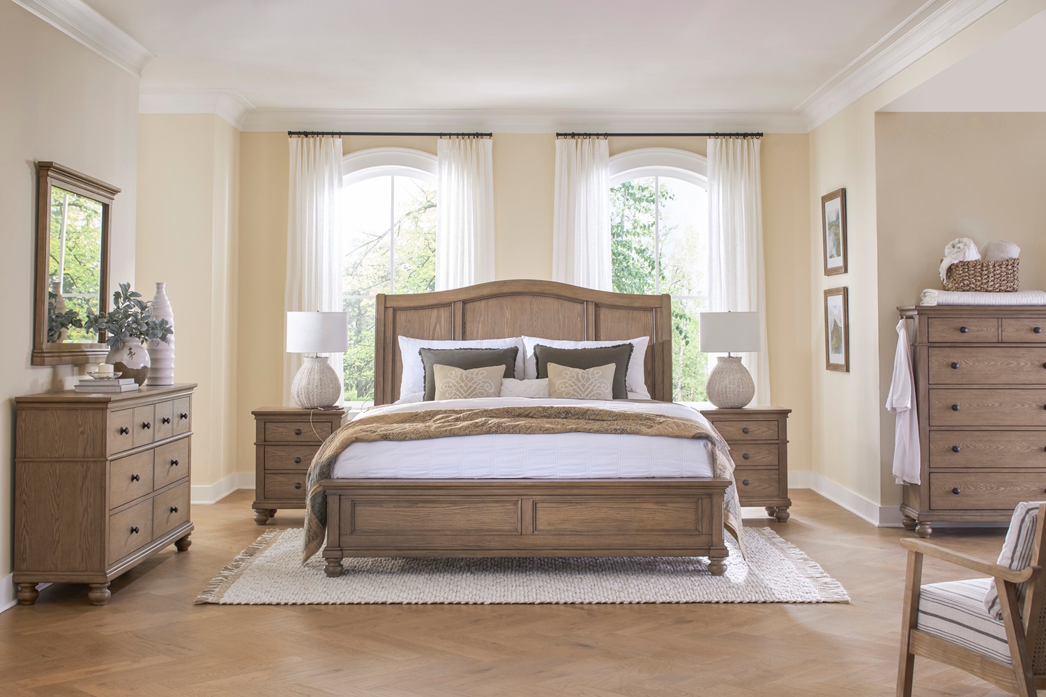 Aspenhome Oxford Landscape Mirror