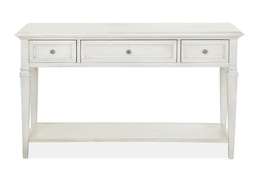 Newport Occasional Tables Rectangular Sofa Table by Magnussen Home at Esprit Decor Home Furnishings