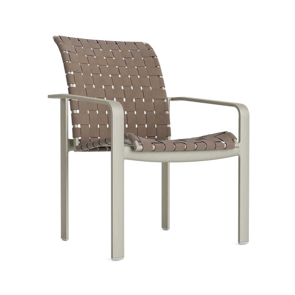 Casual Strap Dining Arm Chair