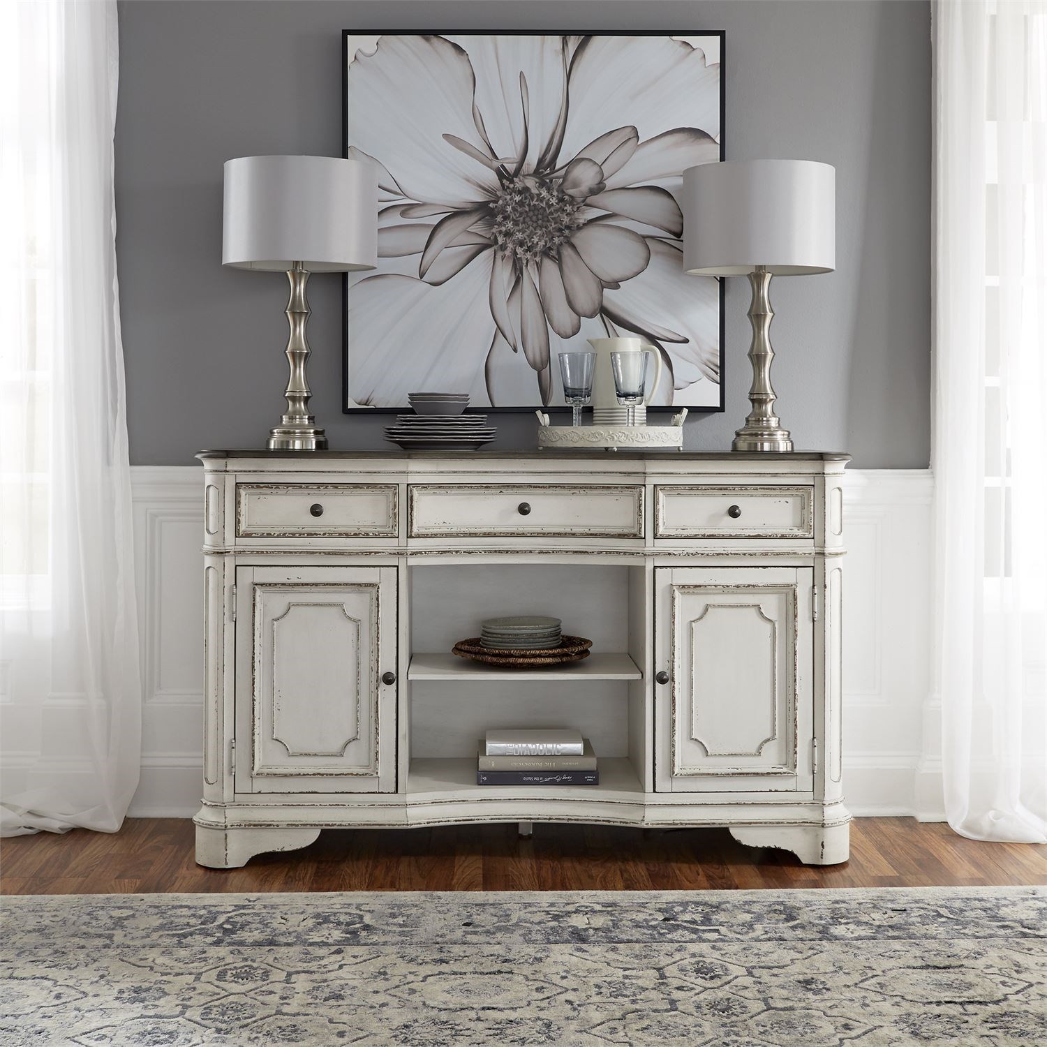 Liberty Furniture Magnolia Manor Server