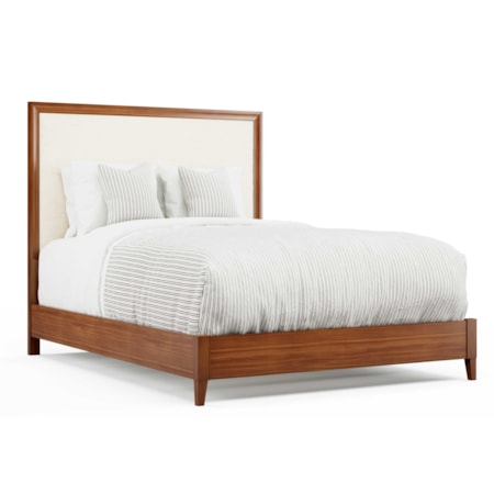 Queen Uph Bed with Low Footboard