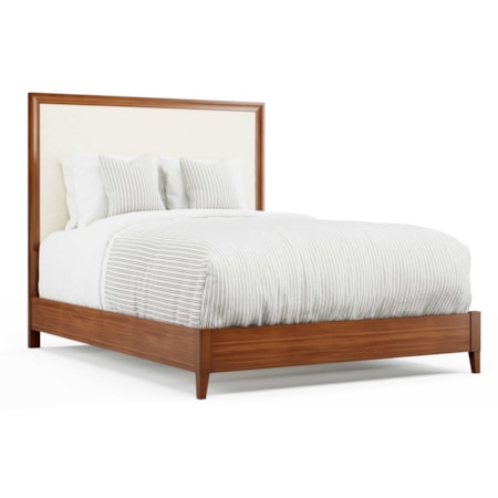 Queen Uph Bed with Low Footboard