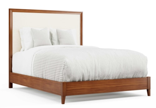 Queen Uph Bed with Low Footboard