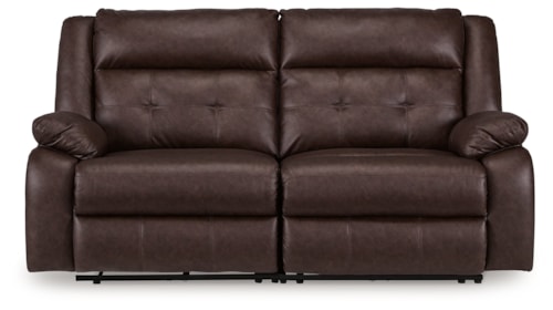 2-Piece Power Reclining Sectional Loveseat