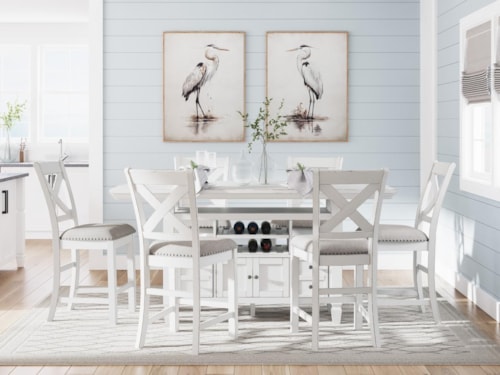 7-Piece Counter Height Dining Set