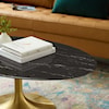 Modway Lippa 42" Oval Coffee Table