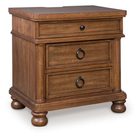 3-Drawer Nightstand