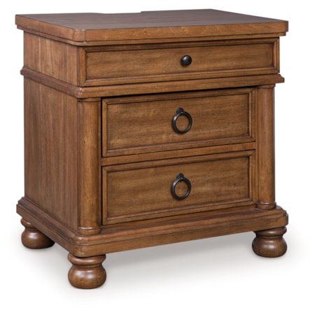 3-Drawer Nightstand