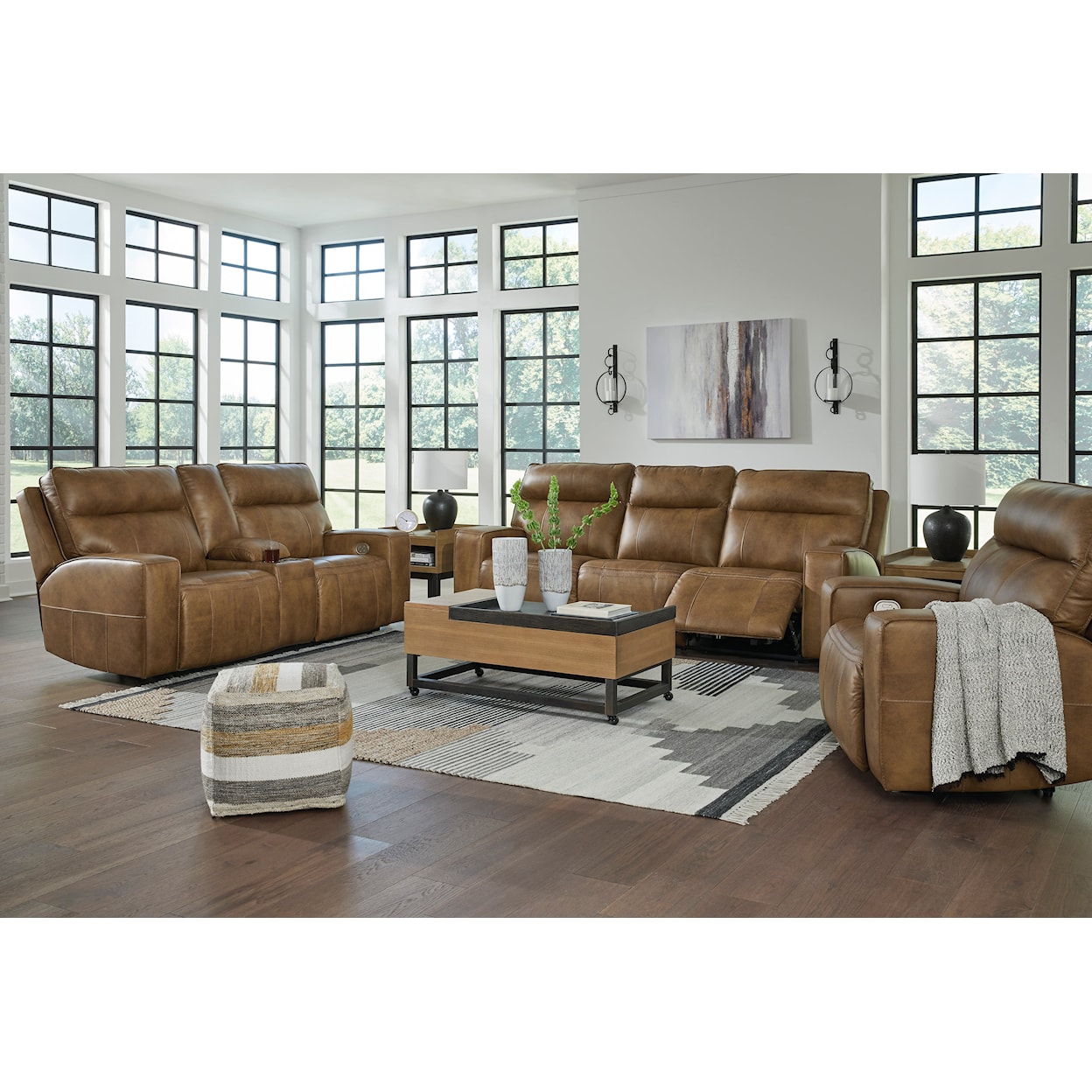 Signature Design by Ashley Game Plan Power Reclining Set