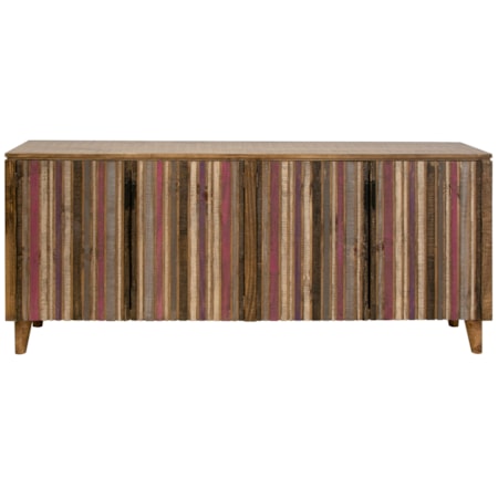 4-Door Console, Pink