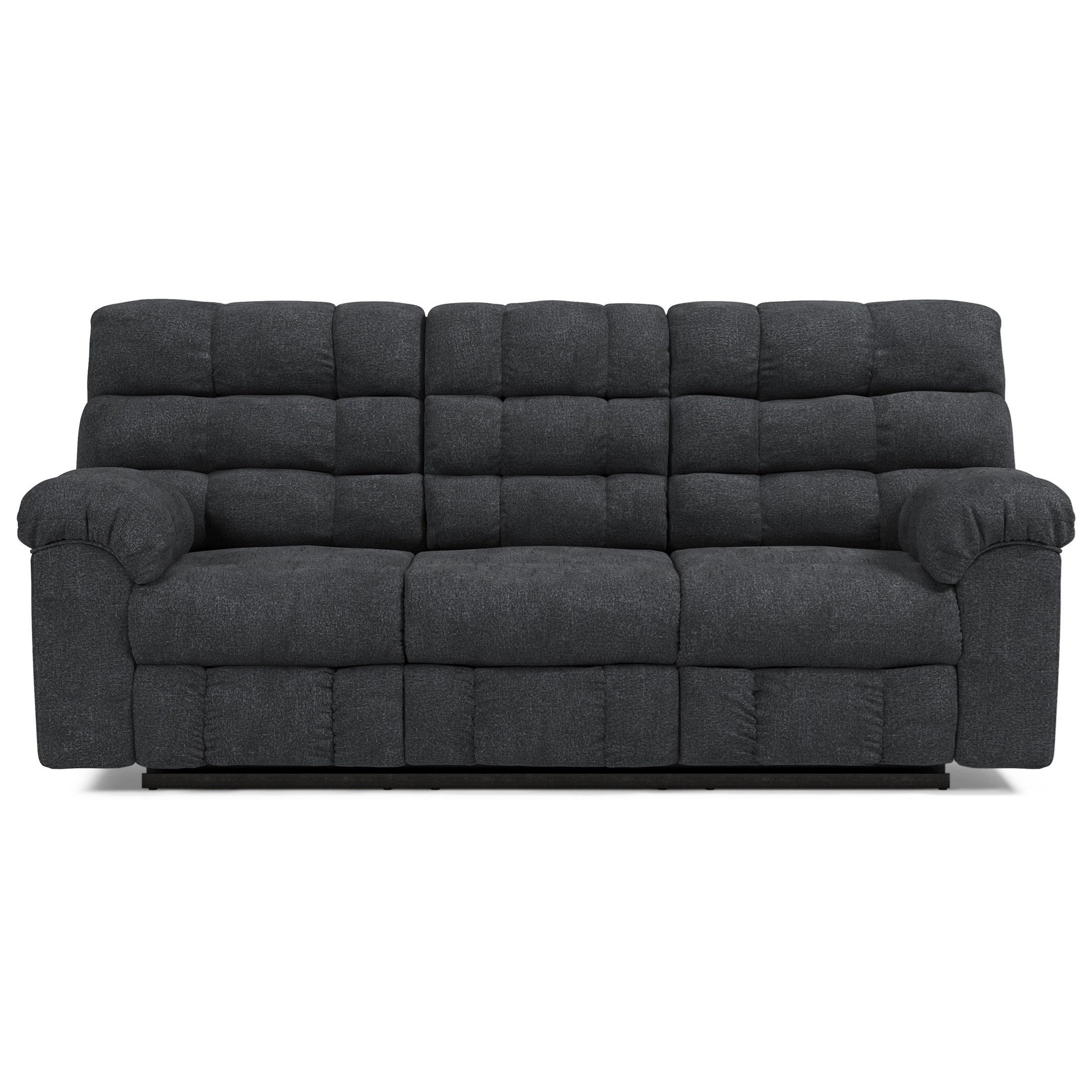 Acieona reclining sofa with store drop down table