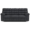 Signature Design by Ashley Wilhurst Reclining Sofa w/ Drop Down Table
