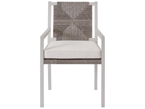 Coastal Outdoor Dining Arm Chair