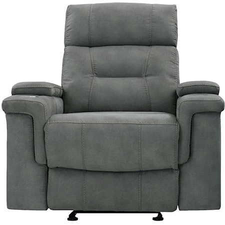 Casual Manual Glider Recliner