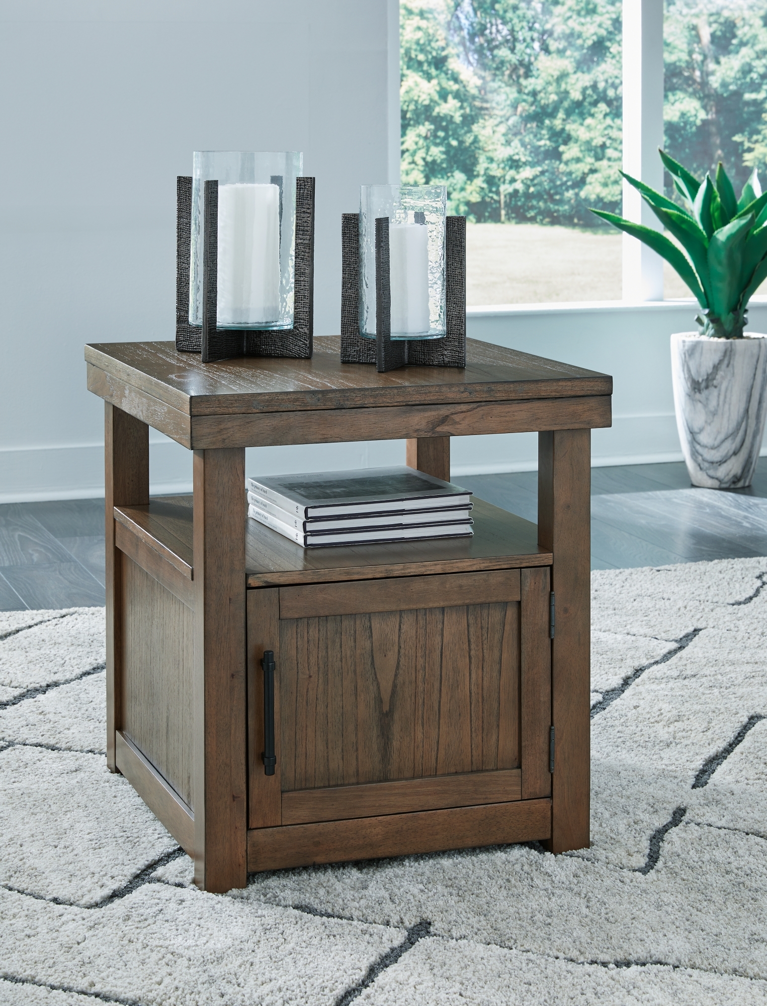Signature Design by Ashley Boardernest Rectangular End Table