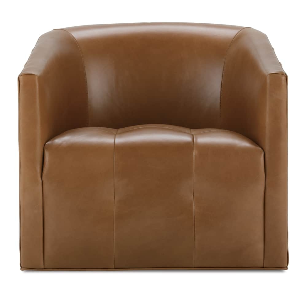 Swivel Barrel Chair