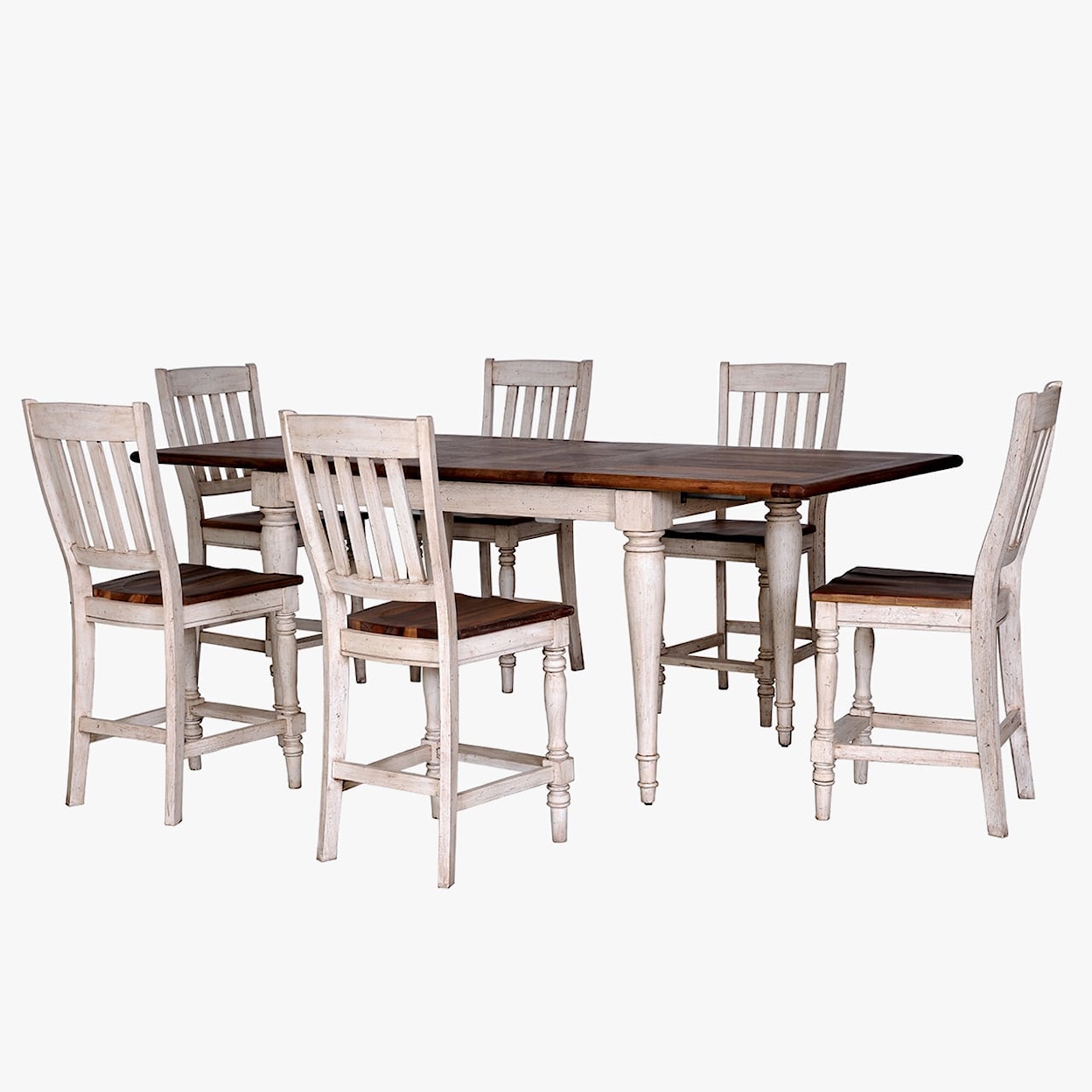 Virginia Furniture Market Solid Wood Normandy Dining Table